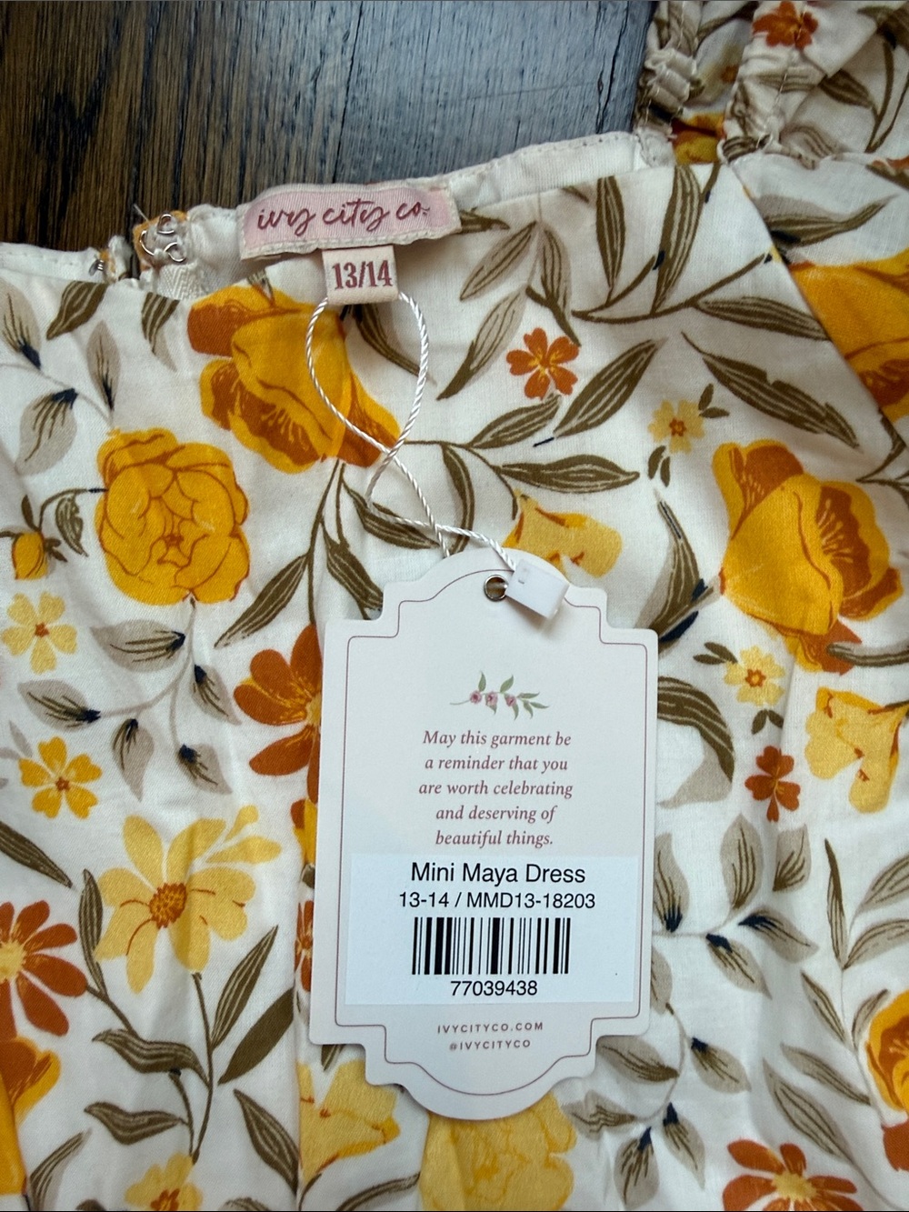 Ivy City Co Mini Maya 13/14 fall NWT